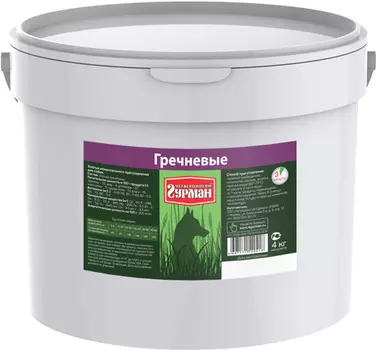 четвероногий гурман каша для взрослых собак Гречневая (4 кг)