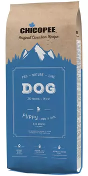 Chicopee Pro Nature Line Puppy Lamb &amp; Rice для щенков всех пород с ягненком и рисом (20 кг)