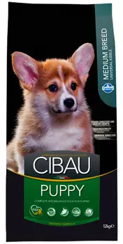 Cibau Puppy Medium для щенков средних пород с курицей (12 кг)