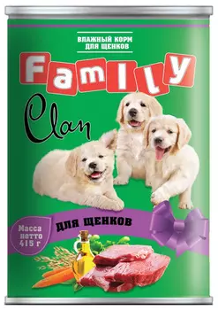 Clan Family для щенков (415 гр х 9 шт)