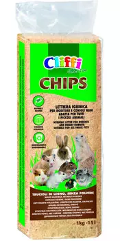 Cliffi Chips опилки для грызунов (14 л)