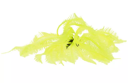 Декор для аквариума Коралл силиконовый Vitality желтый 4,5 х 4,5 х 12 см (1 шт)