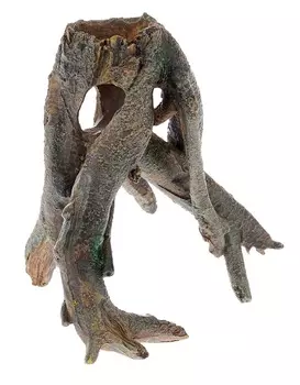 Декор грот для аквариума Коряга, 12 х 8,5 х 12 см, Barbus, Decor 024 (1 шт)