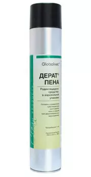 дерат средство для истребления крыс и мышей мед пена 750 гр (1 шт)