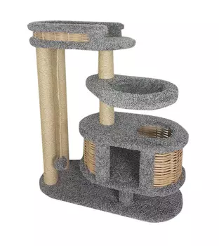 Домик Брунетка Пушок ковролин серый (1 шт)