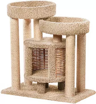 Домик Понго Пушок ковролин молочный (1 шт)