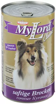 Dr. Alder's My Lord Classic для собак и щенков с кроликом и сердцем (1230 гр х 12 шт)