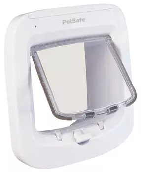 Дверца для кошек с микрочипом PetSafe StayWell белая 14,6 х 13,5 см (1 шт)
