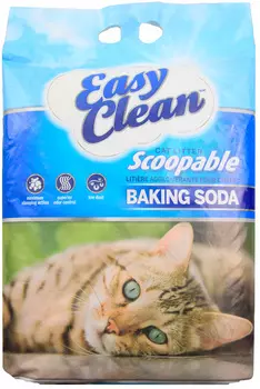 Easy Clean Baking Soda наполнитель комкующийся для туалета кошек с содой (18,14 кг)