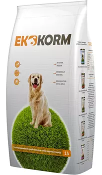Ekkorm для взрослых собак крупных пород (15 кг)