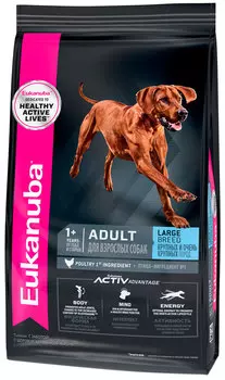Eukanuba Adult Large Breed для взрослых собак крупных пород (15 + 15 кг)