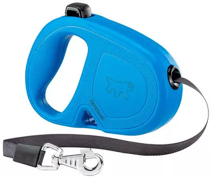 Ferplast Flippyone Tape ременной поводок рулетка для животных 5 метров размер M синяя (1 шт)