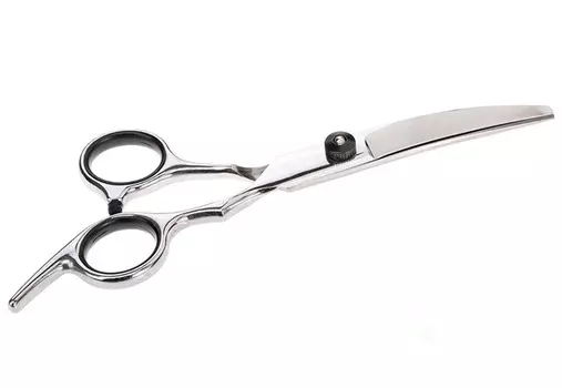 Ferplast ножницы для груминга Gro 5785 Premium изогнутые металлические (1 шт)