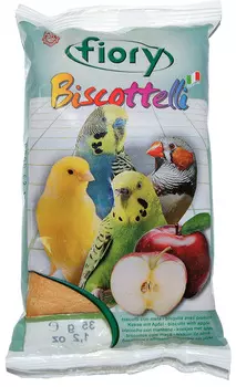 Fiory Biscottelli – Фиори бисквиты для декоративных птиц c яблоком (30 гр)