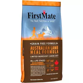 Firstmate Dog All Breeds Australian Lamb Meal Formula беззерновой для собак и щенков всех пород с австралийским ягненком (13 кг)