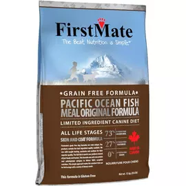Firstmate Dog All Breeds Pacific Ocean Fish беззерновой для собак и щенков всех пород с тихоокеанской рыбой (6,6 кг)
