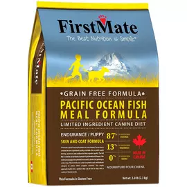 Firstmate Dog Endurance &amp; Puppy Pacific Ocean Fish беззерновой для активных собак и щенков всех пород с тихоокеанской рыбой (2,3 кг)