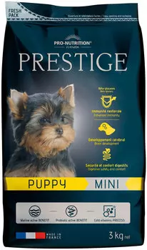 Flatazor Prestige Puppy Mini для щенков маленьких пород, беременных и кормящих сук (3 + 3 кг)