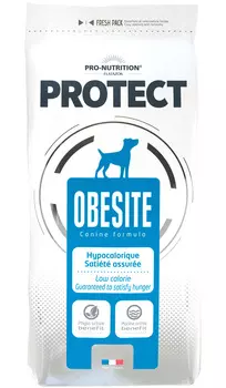 Flatazor Protect Obesite диетический для взрослых собак всех пород (2 + 2 кг)