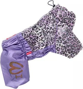 For My Dogs дождевик для собак Лео сиреневый для девочек 433ss-2020 F (22)
