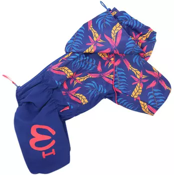 For My Dogs дождевик для собак сине/розовый для девочек 425ss-2020 F (12)