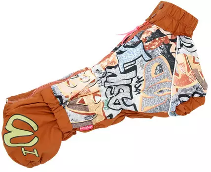 For My Dogs дождевик для таксы коричневый для мальчиков 367ss-2019 Mt (tm1)