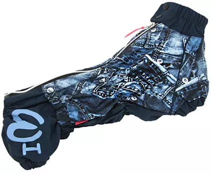 For My Dogs дождевик для таксы синий для мальчиков 380ss-2019 Mt (tm1)