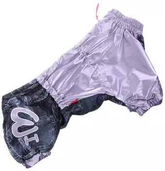For My Dogs дождевик для вельш-корги фиолетовый для девочек 379ss-2019 Fw (k39)