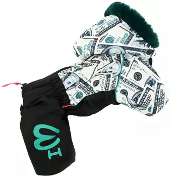 For My Dogs комбинезон для собак черный для мальчиков Fw677-2019 M (16)