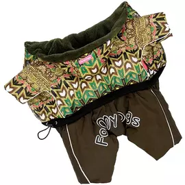 For My Dogs комбинезон для собак хаки для мальчиков Fw296-2015 M (8)