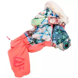 For My Dogs комбинезон для собак Пэчворк оранжевый для девочек Fw520-2018 F (16)