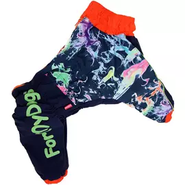 For My Dogs комбинезон для собак синий для девочек Fw478-2017 F (b1)