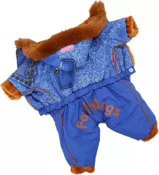 For My Dogs комбинезон для собак синий для мальчиков Fw700-2019 M (18)