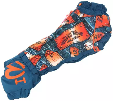 For My Dogs комбинезон для таксы сине/оранжевый для мальчиков Fw741-2019 Mt (tm1)