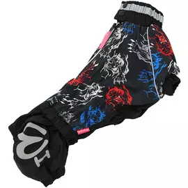 For My Dogs комбинезон для таксы Тигры черный для мальчиков Fw558-2018 M (tm1)