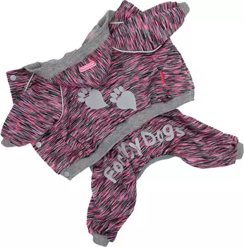 For My Dogs костюм для собак серо/розовый 263ss-2017 Gr (16)