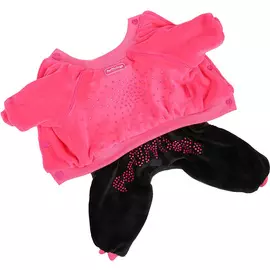 For My Dogs костюм для собак утепленный велюр розовый 148ss-2014 P (8)