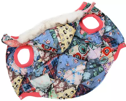 For My Dogs куртка для собак Пэчворк Fw606-2018 (d1)