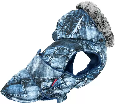 For My Dogs попона для собак Джинс синяя Fw786-2019 (20)