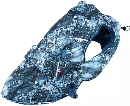 For My Dogs попона для собак синяя Fw799-2019 (c2)