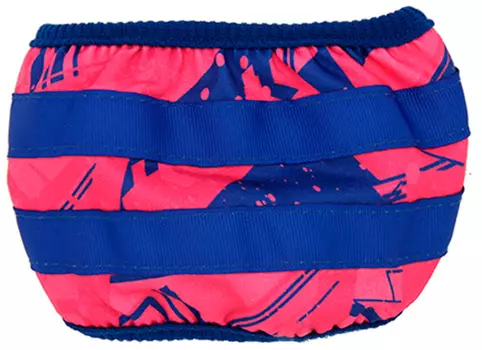 For My Dogs трусики-полоска для собак сине/розовые для мальчиков 508ss-2020 (16-18)