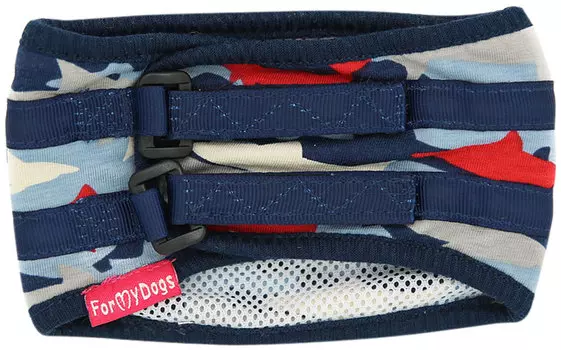 For My Dogs трусики-полоска для собак синие для мальчиков 327ss-2018 (20-22)