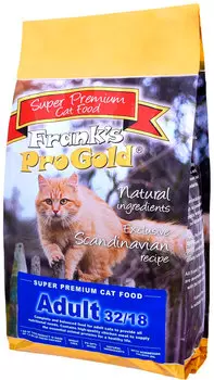 Frank's Progold Cat Adult для взрослых кошек с курицей (7,5 кг)