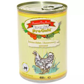 Frank's Progold Cat для взрослых кошек с аппетитным цыпленком (410 гр)