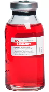 гамавит препарат для комплексной терапии и лечения болезней внутренних органов и систем р-р для инъекций (6 мл)