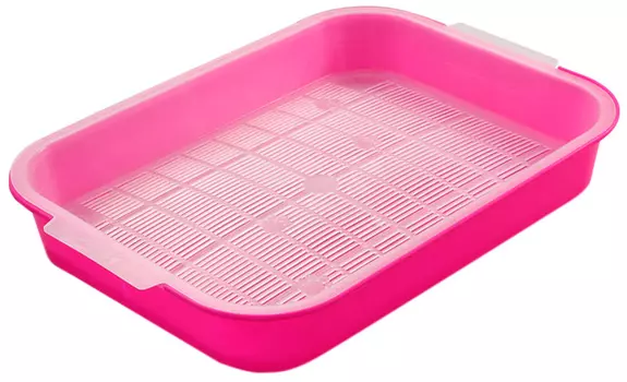 Gamma Стандарт туалет для кошек с сеткой 38 х 28 х 5,5 см (1 шт)