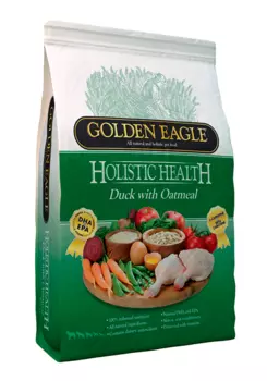 Golden Eagle Holistic Health Dog Adult Duck &amp; Oatmeal для взрослых собак всех пород с уткой и овсянкой (12 + 12 кг)