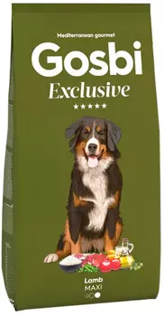 Gosbi Exclusive Adult Lamb Maxi для взрослых собак крупных пород с ягненком (12 кг)