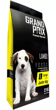 Grand Prix Large Junior для щенков крупных пород с ягненком (2,5 кг)