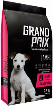 Grand Prix Small Junior для щенков маленьких пород с ягненком (2,5 кг)